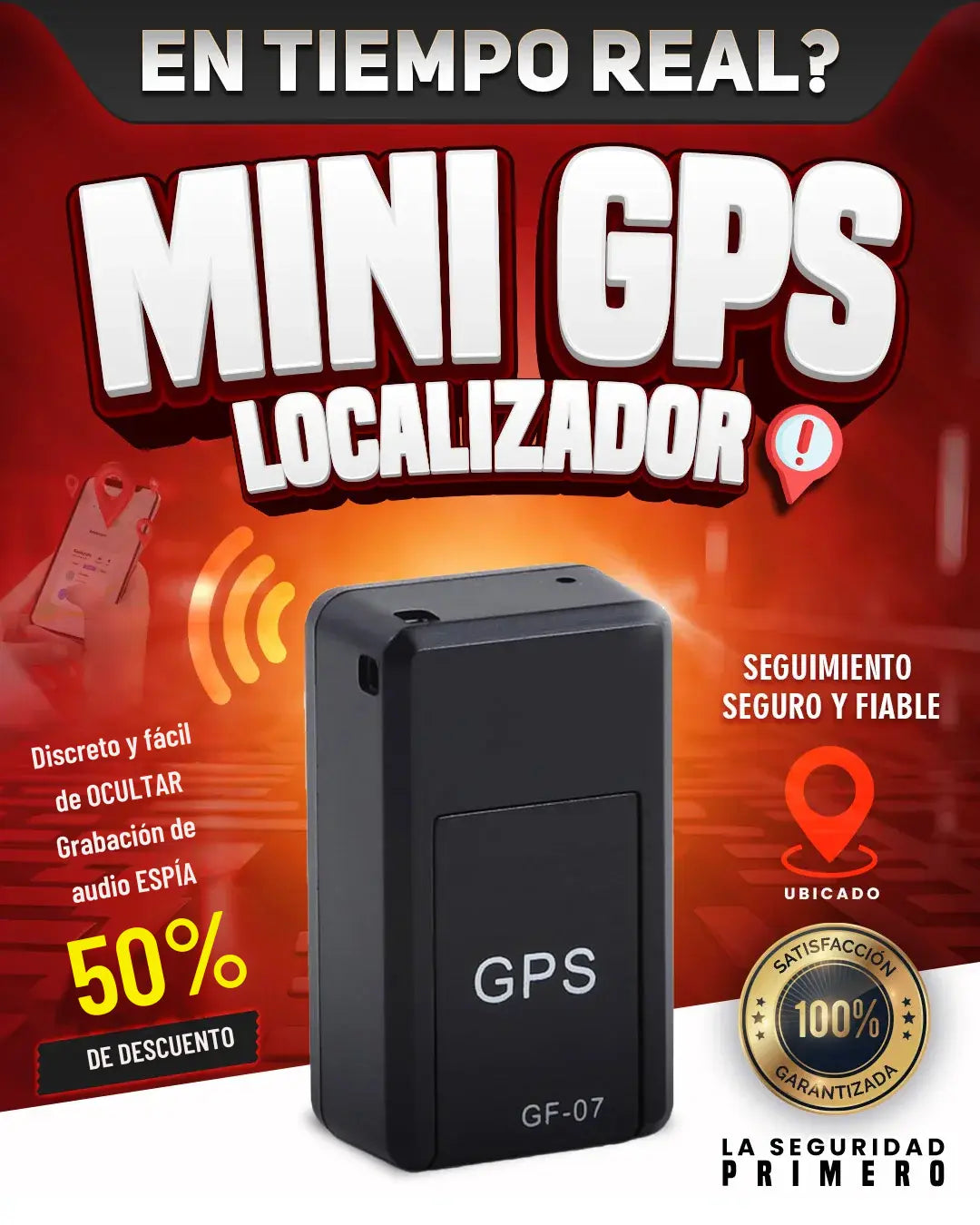 Vigila tus seres queridos y pertenencias con nuesto Mini GPS + Sim Card Entel 1GB