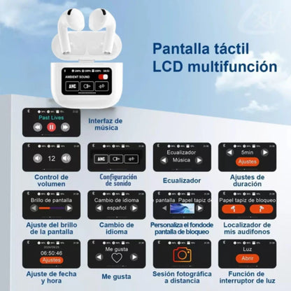 Audífonos Pro Pantalla Táctil- Innovación y Tecnología